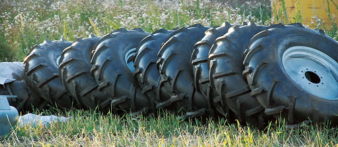 Pivot Tire, Non-Pneumatic Irrigation Tire